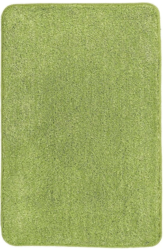 Matte da bagno a forma di nuvola, 60 x 90 cm, colore kiwi verde, materiale polyester, dimensioni 60x90x3 cm