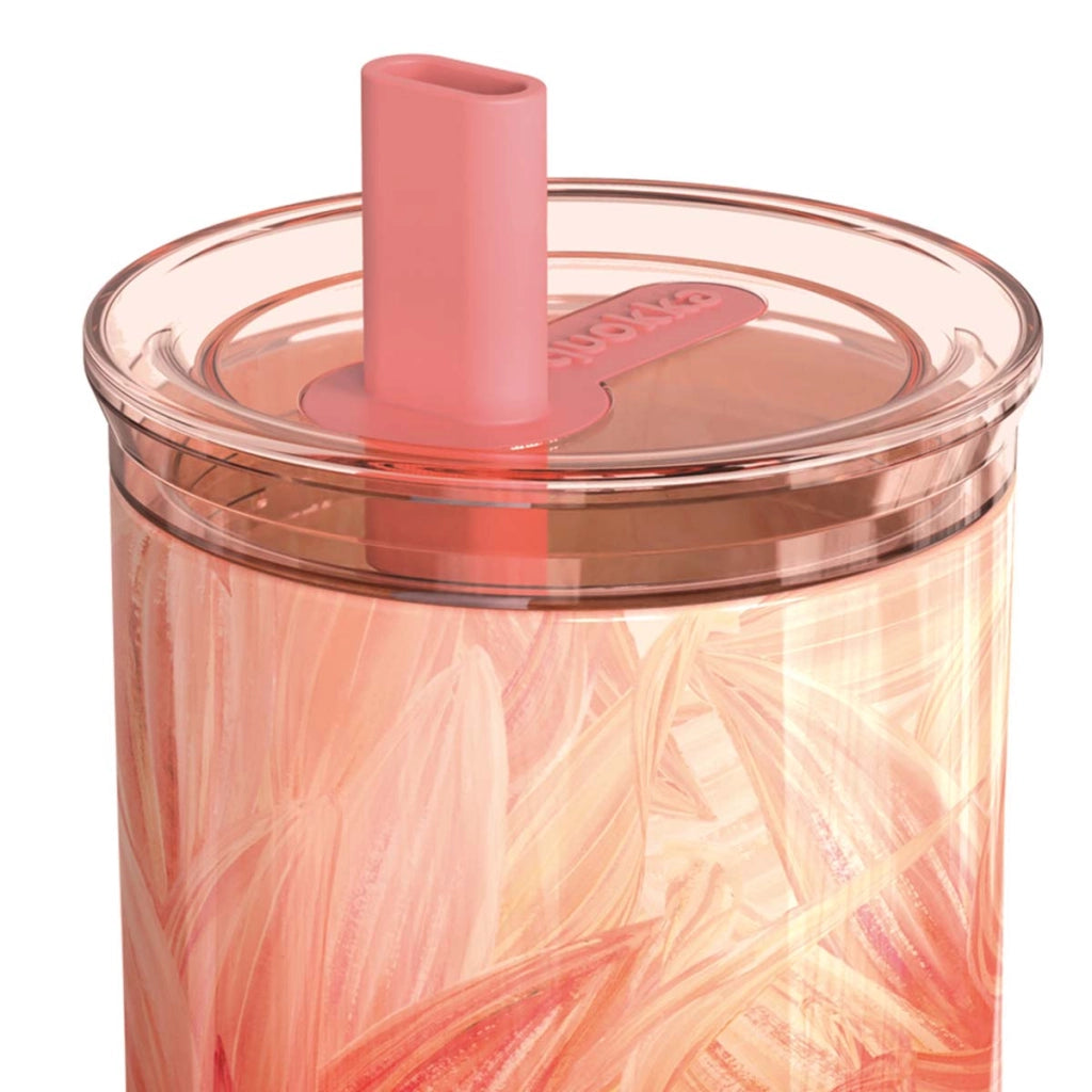 Bottiglia Termica 720ml Modello Mist con Cannuccia Integrata Rosa Quokka