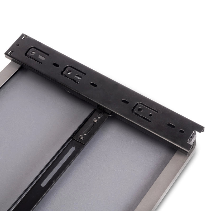 Cassetto organizzatore per armadi e cabine armadio Quartz, 740 (M90), Eco-pelle e legno, Titanio