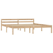 Giroletto senza Materasso 160x200 cm in Legno Massello di Pino 283194