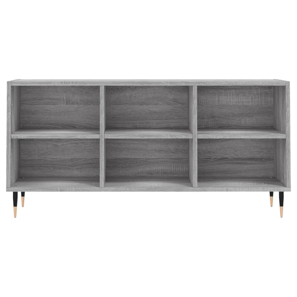 Mobile TV Grigio Sonoma 103,5x30x50 cm in Legno Multistrato 826986