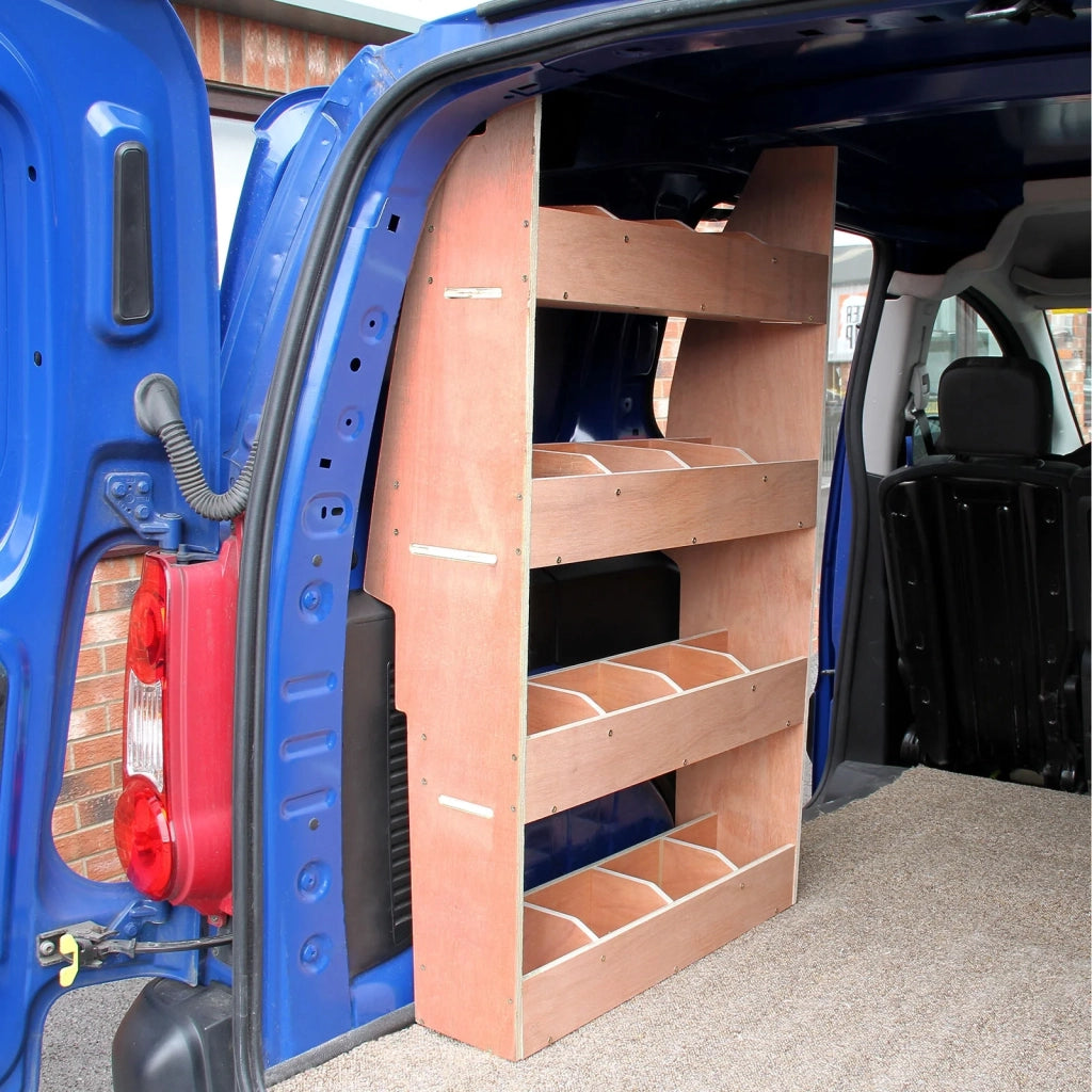 Tappezzeria Camper Furgone Grigio Scuro & Scaffale per Citroen Berlingo II