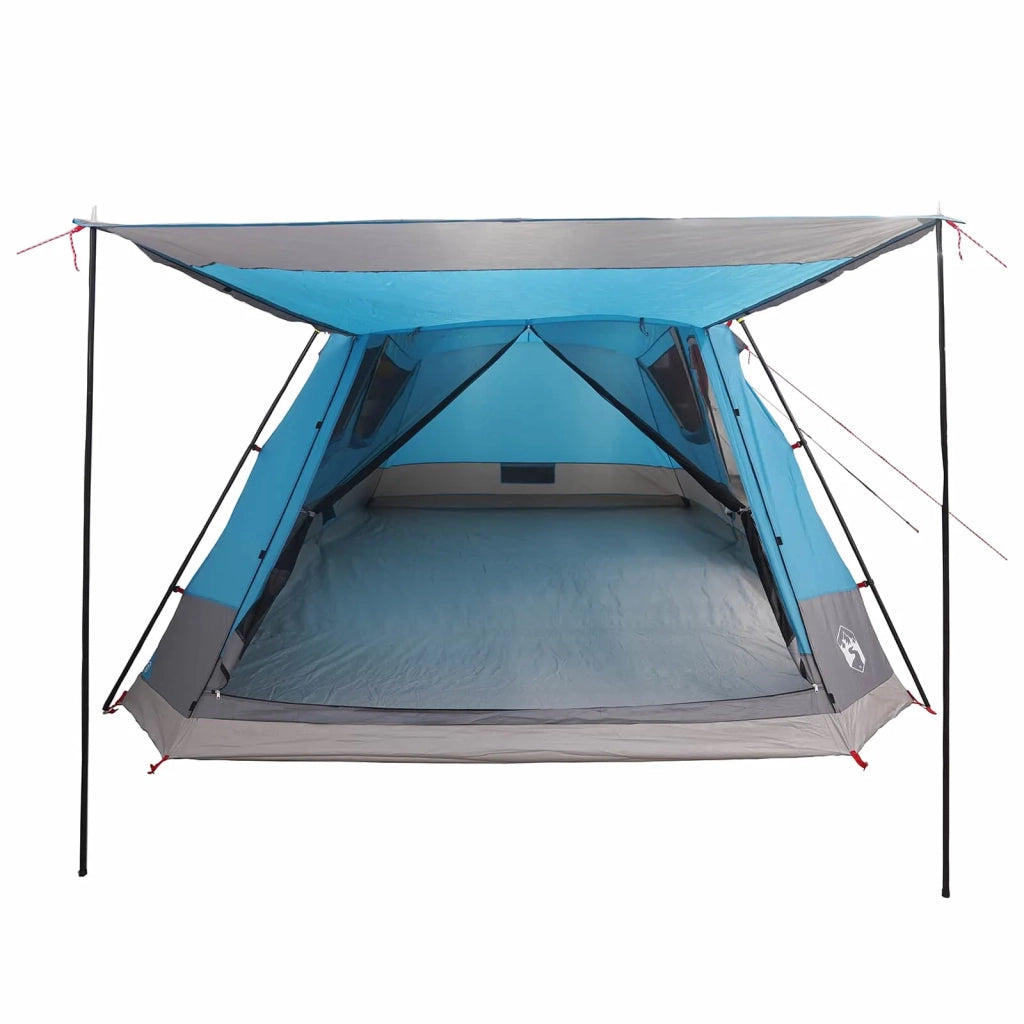 Tenda Capanna con tetto Blu 12-Persone Poliestere e Acciaio 42028572
