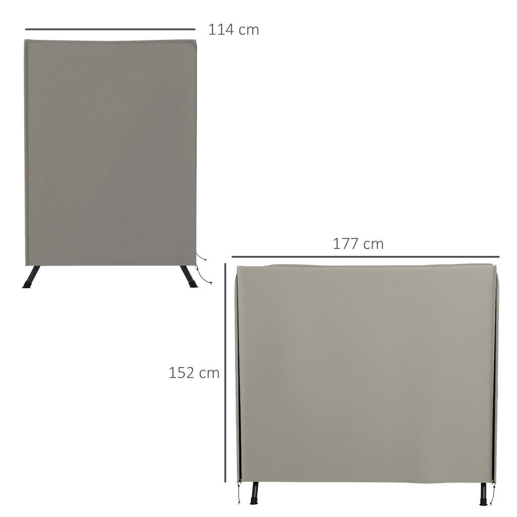 Copertura per amaca da giardino ¨C Minimal ¨C Grigio, Poliestere, 177x114x152 cm