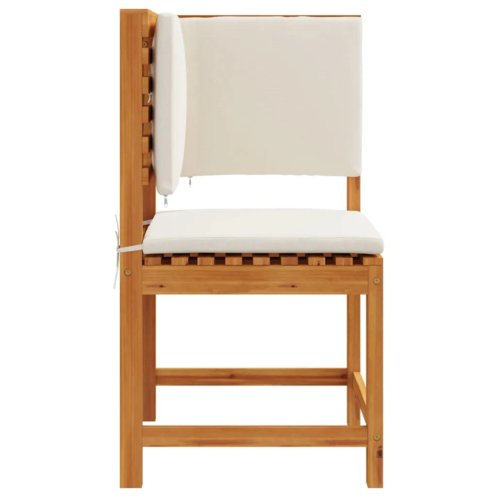 Sedia da Giardino con cuscino Marrone 50 x 50 x 91cm CFW3405070