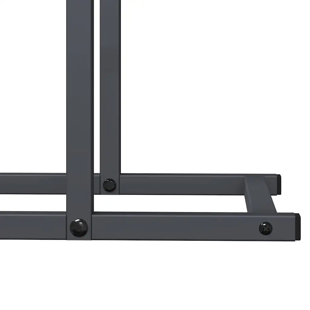 Rastrelliera per Legna da Ardere Antracite 80x25x90 cm CFW6709926