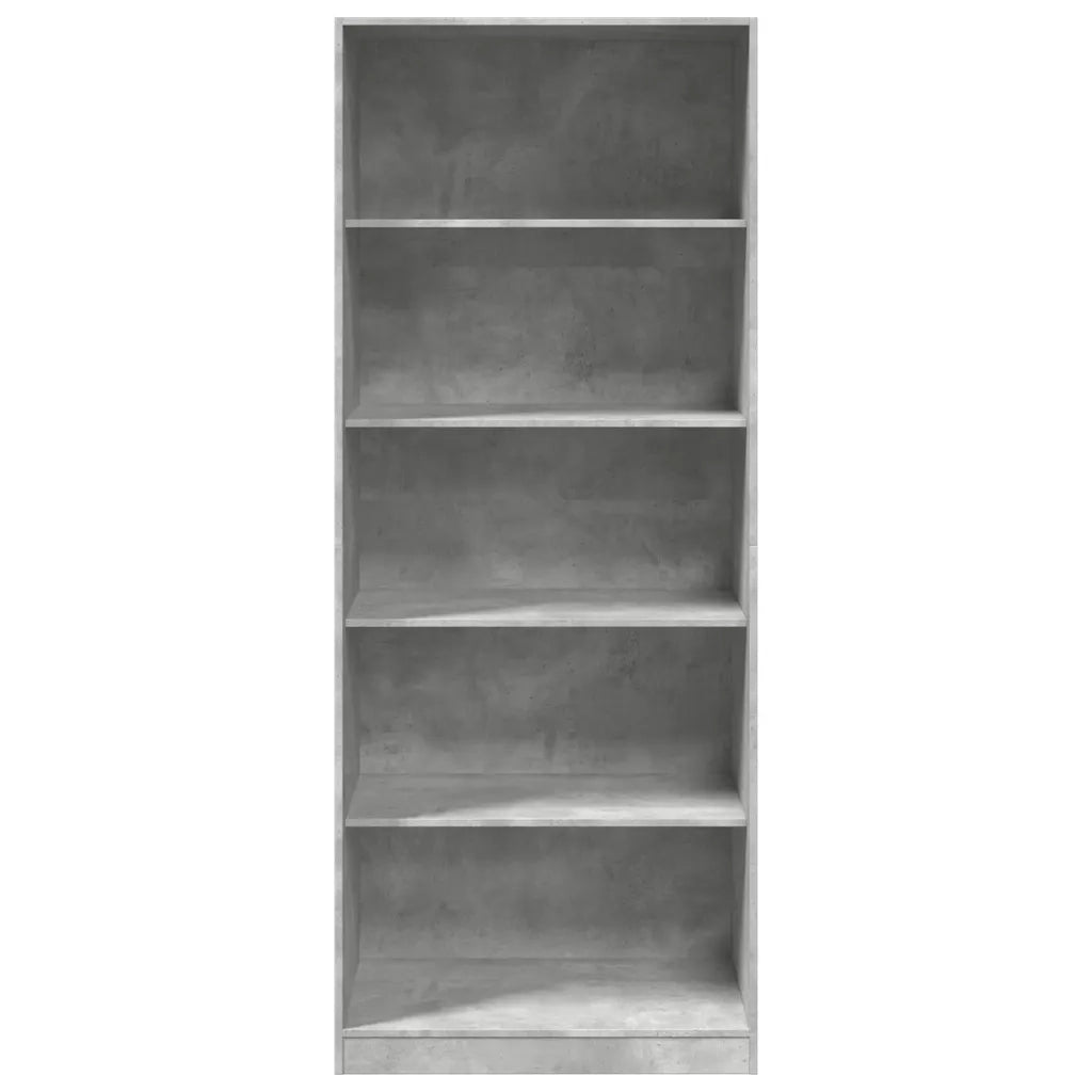 Armadio Grigio Cemento 80x50x200 cm in Legno tecnico 3307723