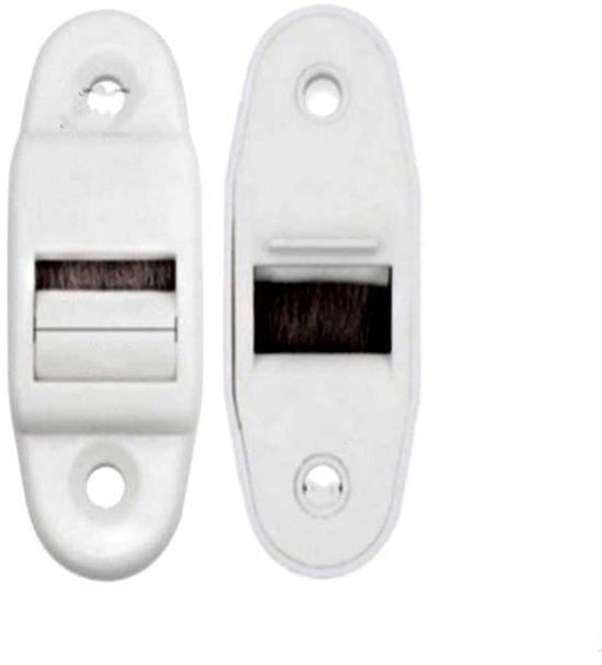 Guida a rulli 14mm - Guida a rulli - Disegno a spazzola - Rullo - 8 Pezzi - Plastica - Riduce attrito e allunga durata - Guida a rulli