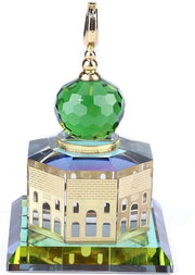Miniatura della Moschea Al-Aqsa - Oggetto decorativo da ufficio regalo per l'architettura islamica.