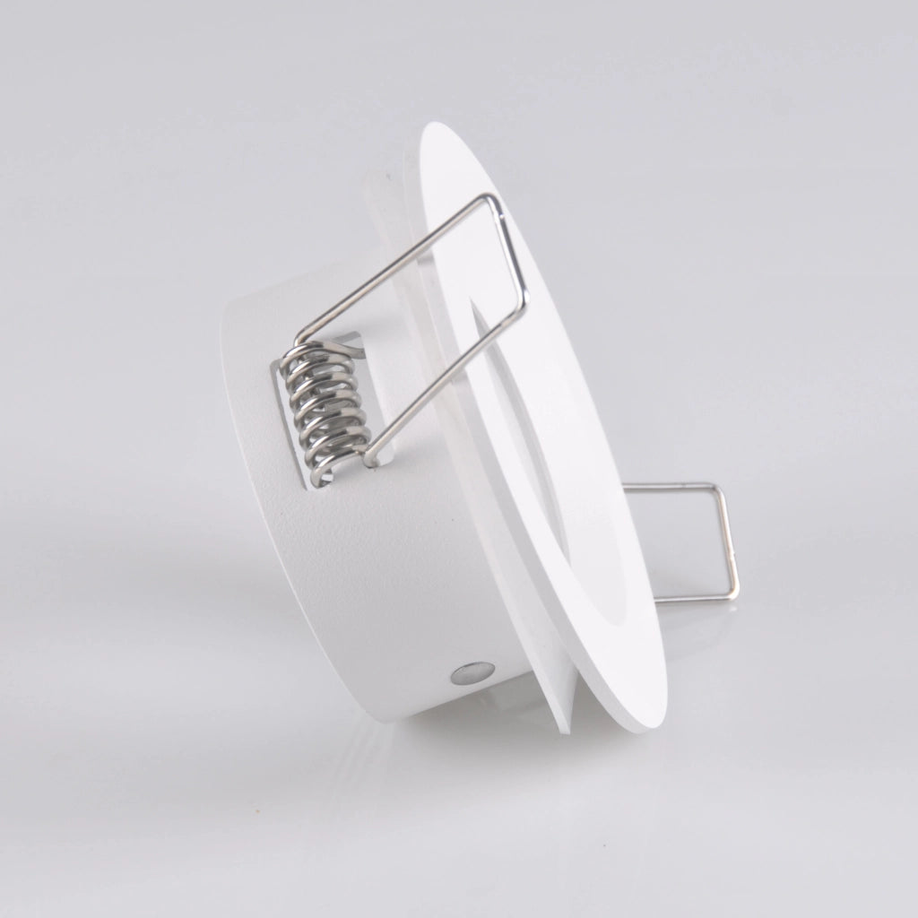 Faretto da incasso bianco opaco IP44 MR16 12V Polux