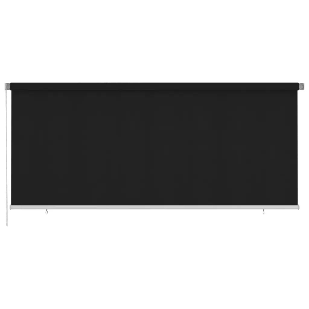 vidaXL Tenda a Rullo per Esterni 350x140 cm Nera