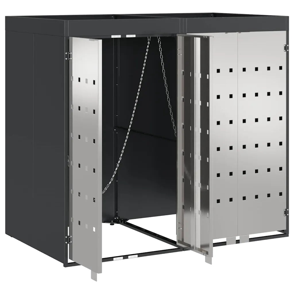 Contenitore per Rifiuti per 3 Bidoni 340 x 77.5 x 115.5 cm