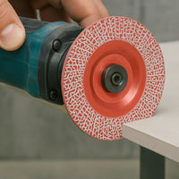 Disco diamantato lamellare diametro 115mm sgrossatura bordi piastrelle *** formato grana 200gr., confezione 1