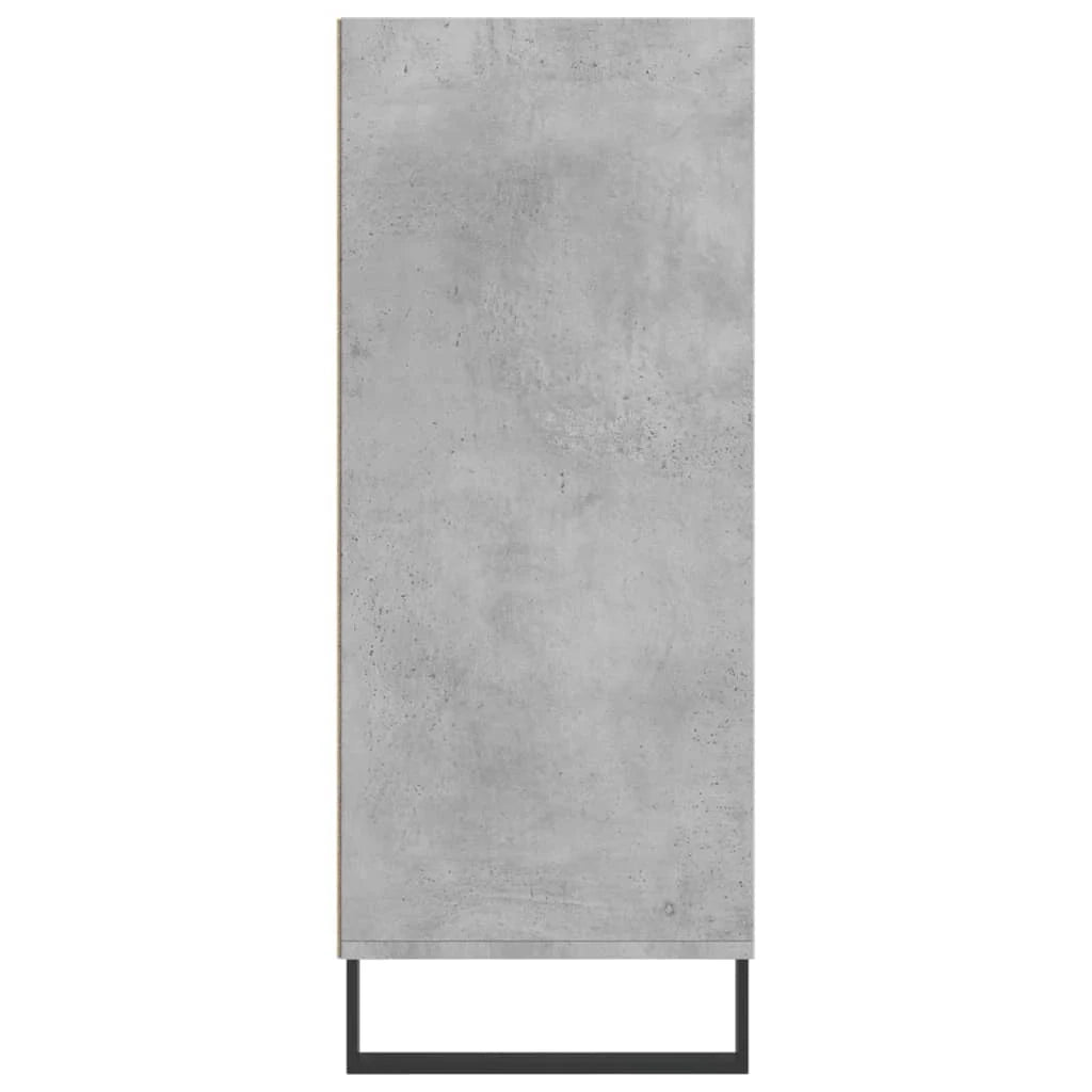 Buffet credenza cassettiera mobiletto mobile contenitore organizer per cucina soggiorno salotto alto 57 x 35 x 90 cm legno ingegnerizzato grigio 02_0034453