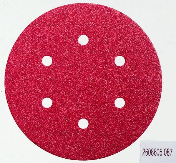 2608605722 - Fogli abrasivi C430, confezione da 5 pz. 150 mm, P240