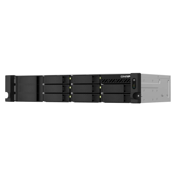Qnap ts-864eu-8g server nas e di archiviazione armadio (2u) intel® celeron® 8 gb ddr4 0 tb qnap turbo system nero