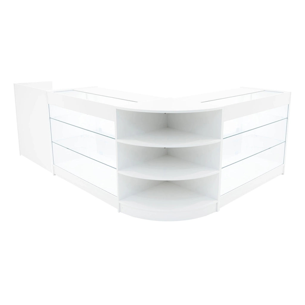 Set Banconi LED Astro Bianco K1200 LM60 TB60 Vetrina Negozio con Chiavi