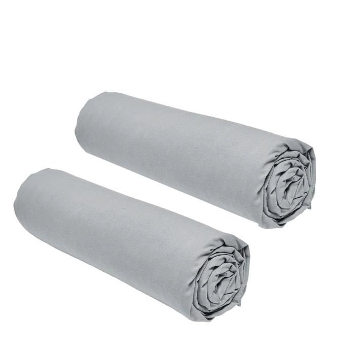 Set di 2 maledizioni essenziali di teday - 90 x 190 cm - 1 persona - 100% cotone - acciaio