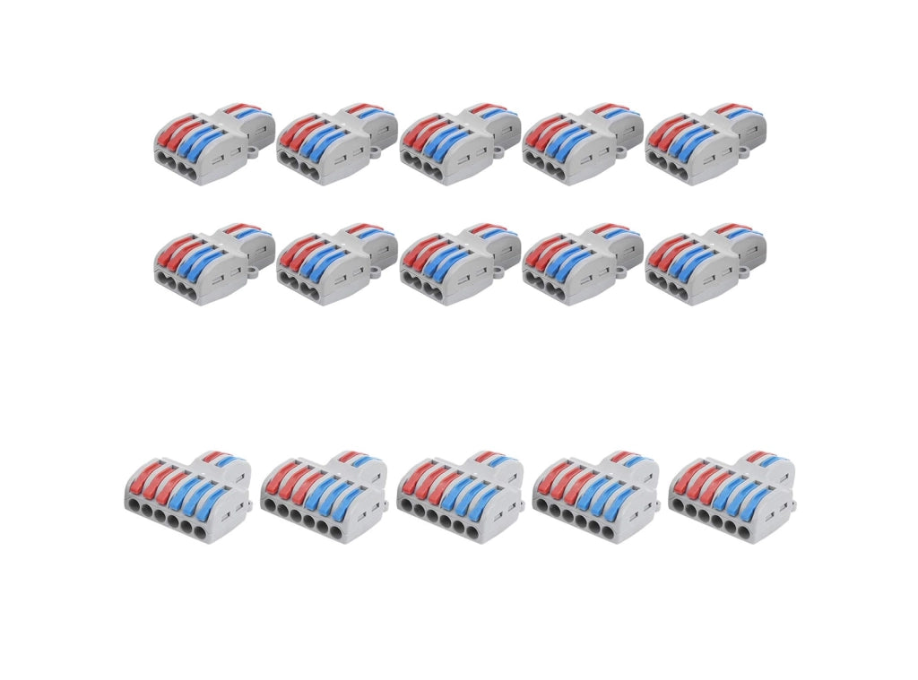 Morsetti Elettrici 10 Pezzi SPL-42 5 Pezzi SPL-62 Connettori Elettrici Rapid Con Viti di Montaggio