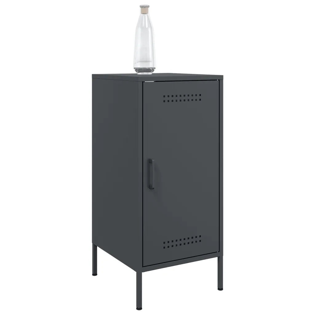 Credenza Antracite 36x39x79 cm in Acciaio 843016