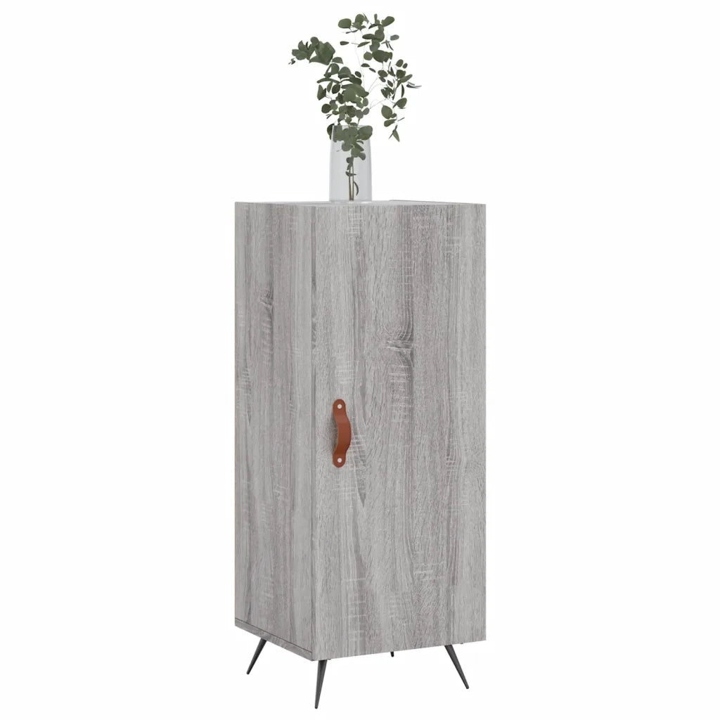Credenza Grigio Sonoma 34,5x34x90 cm in Legno Multistrato 828514