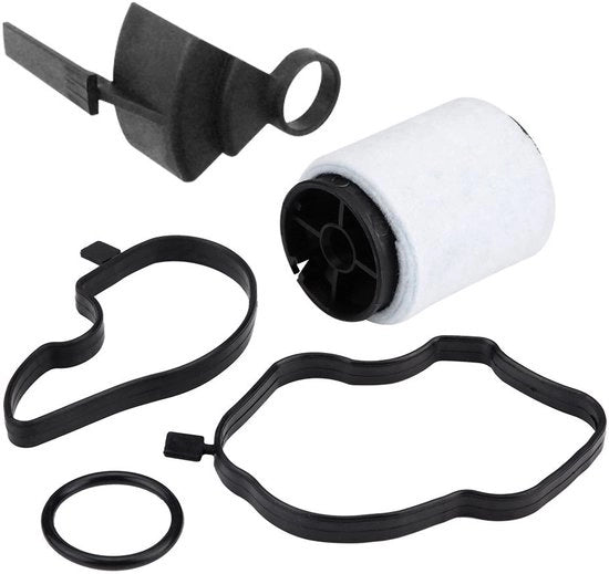 Ottimizzatore di lubrificante 100% nuovo - Filtro di sfogo - Filtro di sfogo di lubrificante - Materiale plastico - Compatibile con la serie 3 E46 - Peso ca. 46 g