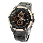 Trade Shop - Orologio Da Polso Analogico Watch Quarzo Black Silver Curren 8023 Impermeabile -