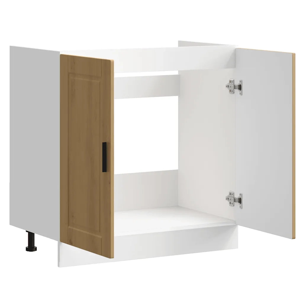 Mobile base lavello Porto Rovere Artigianale 80x46x81,5 cm 853936