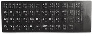 Etichette per tastiera universali - Etichette per tastiera per laptop e PC da 10-17 pollici - Etichette PVC - Etichette acqua-resistenti - Etichette antiscivolo