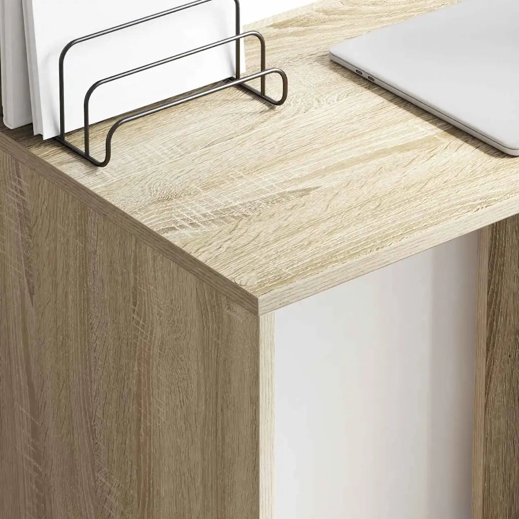 Scrivania Rovere Sonoma 78,5 x 37 x 154,5 cm Legno multistrato 869340