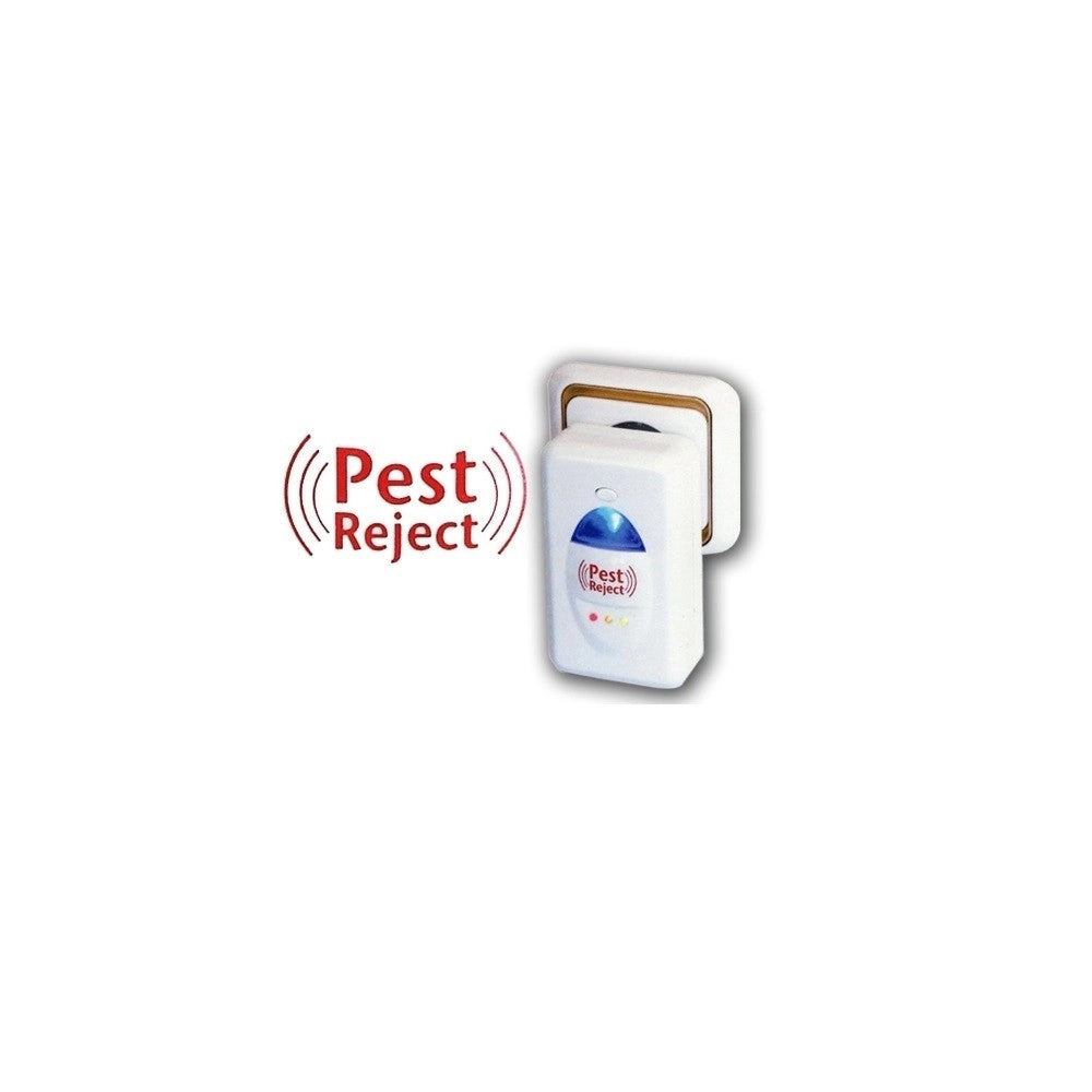Trade Shop - Pest Reject Scaccia Insetti Roditori Mosche Zanzare Ragni Topi Ad Ultrasuoni -