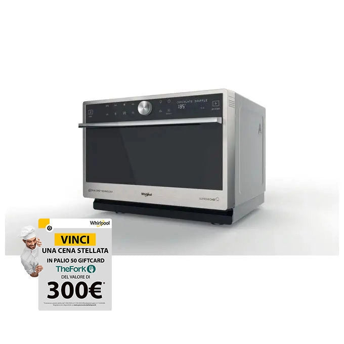 Whirlpool Supreme Chef Microonde a libera installazione - MWSC 9133 SX