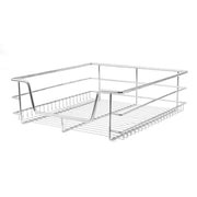 Tirare Fuori Cestini in Acciaio da Cucina Cestelli Organizzazione Credenza d a60cm
