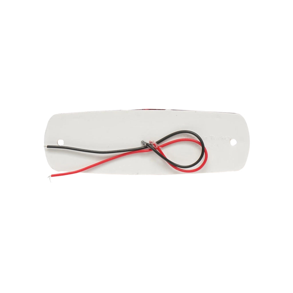 Lampada laterale LED rossa, 12V-24V, Breckner Germany.