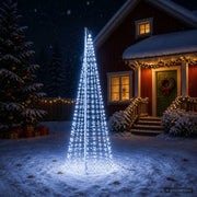 Luci per albero di Natale con picchetti e asta per bandiera 3468889
