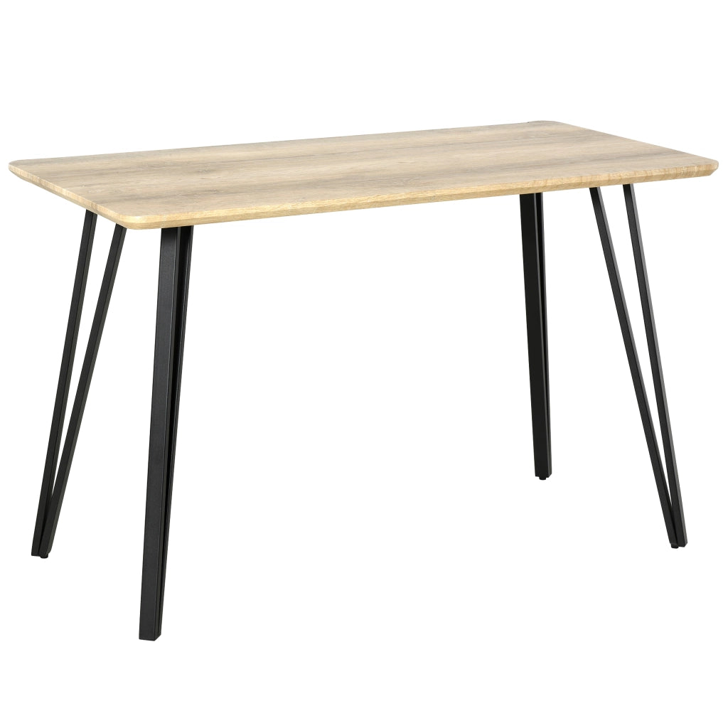 Tavolo da pranzo industriale allungabile ¨C Xylo ¨C Legno effetto quercia chiara 120x60x75
