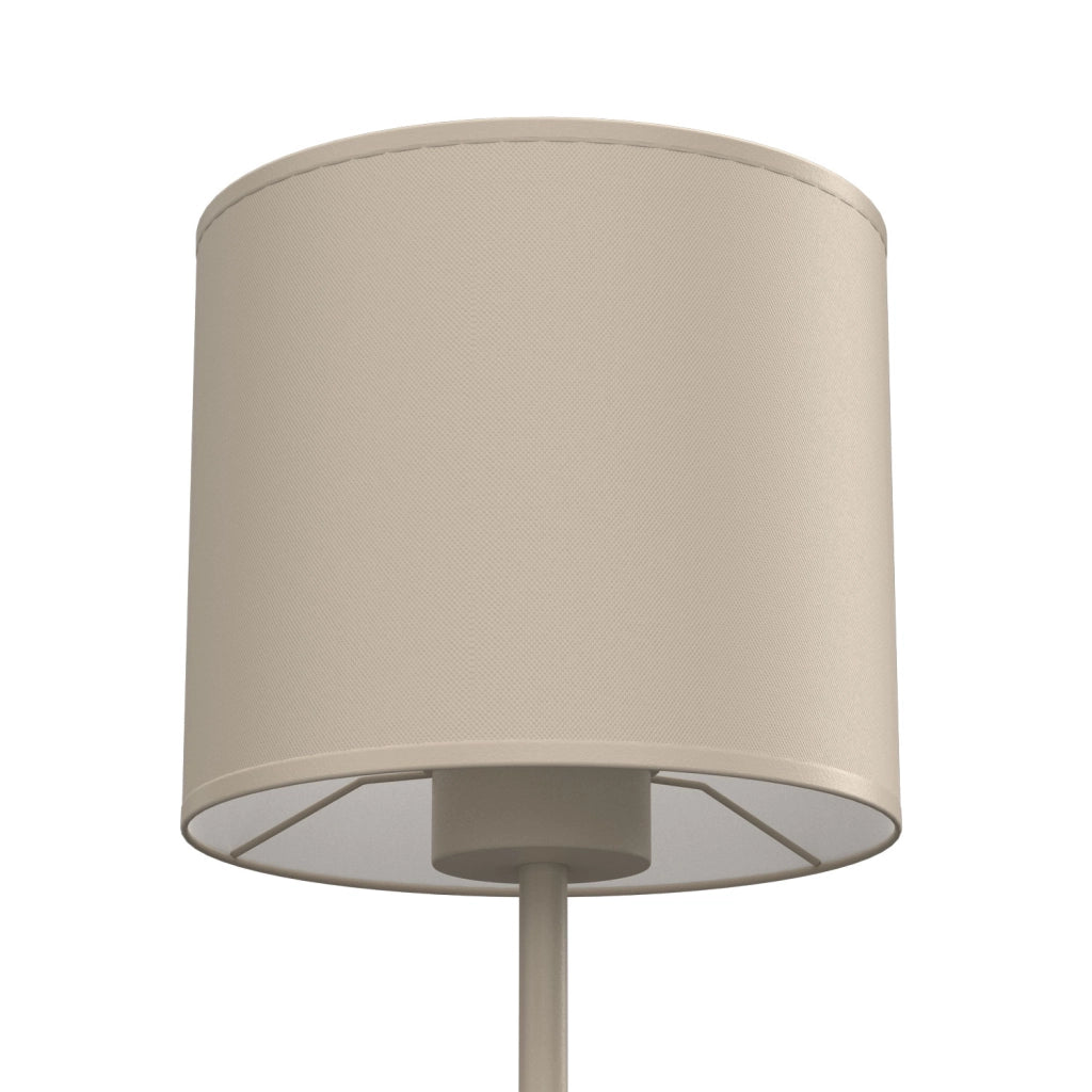 Lampada da tavolo minimalista beige 1xE27 metal Arden