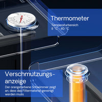 Filtro a camera per laghetto CBF-350C per filtrazione di max 90.000 l