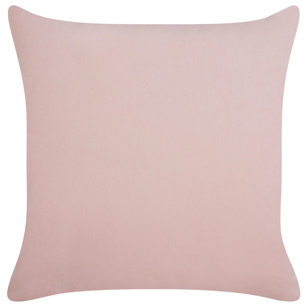 Set di 2 cuscini decorativi in tessuto beige 45 x 45 cm Modello a tinta unita in maglia
