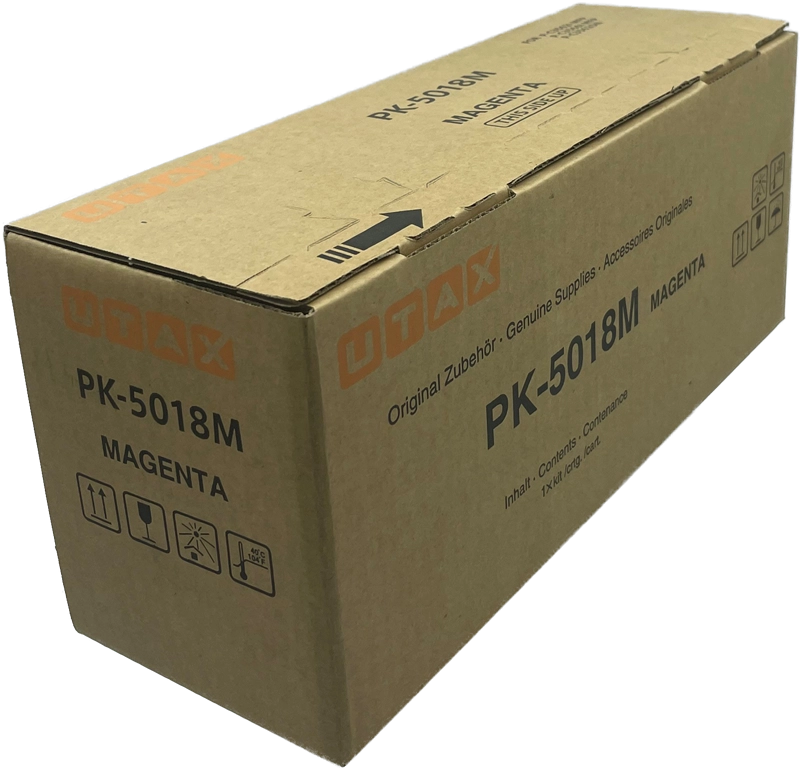 ORIGINAL Utax toner magenta PK-5018M 1T02TWBUT0 ~11000 Seiten