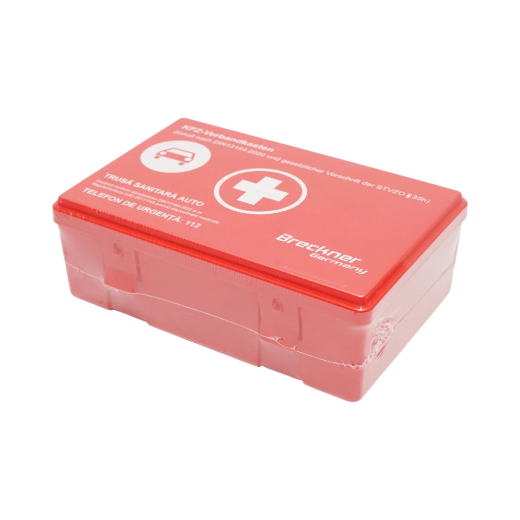 Kit di pronto soccorso per auto (Data di scadenza dei prodotti sterili 28 aprile 2030)