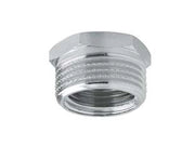 RIDUZIONE ESAGONALE OTTONE CROMATO- - FM 1/2 x 3/8 - 10 pezzi