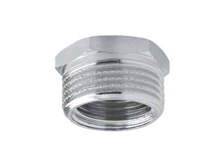 RIDUZIONE ESAGONALE OTTONE CROMATO- - FM 1/2 x 3/8 - 10 pezzi