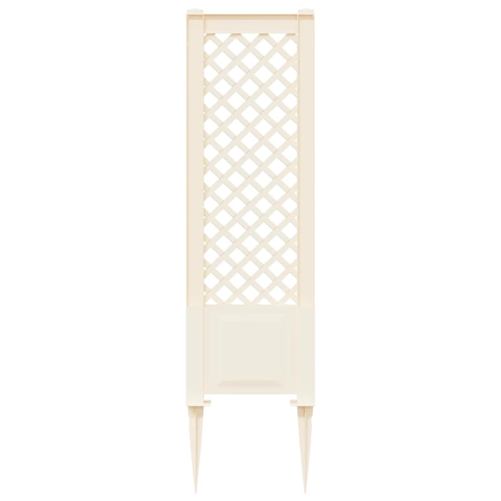 Trellis con Punta Bianco 43 x 6 x 165 cm PP CFW5779177