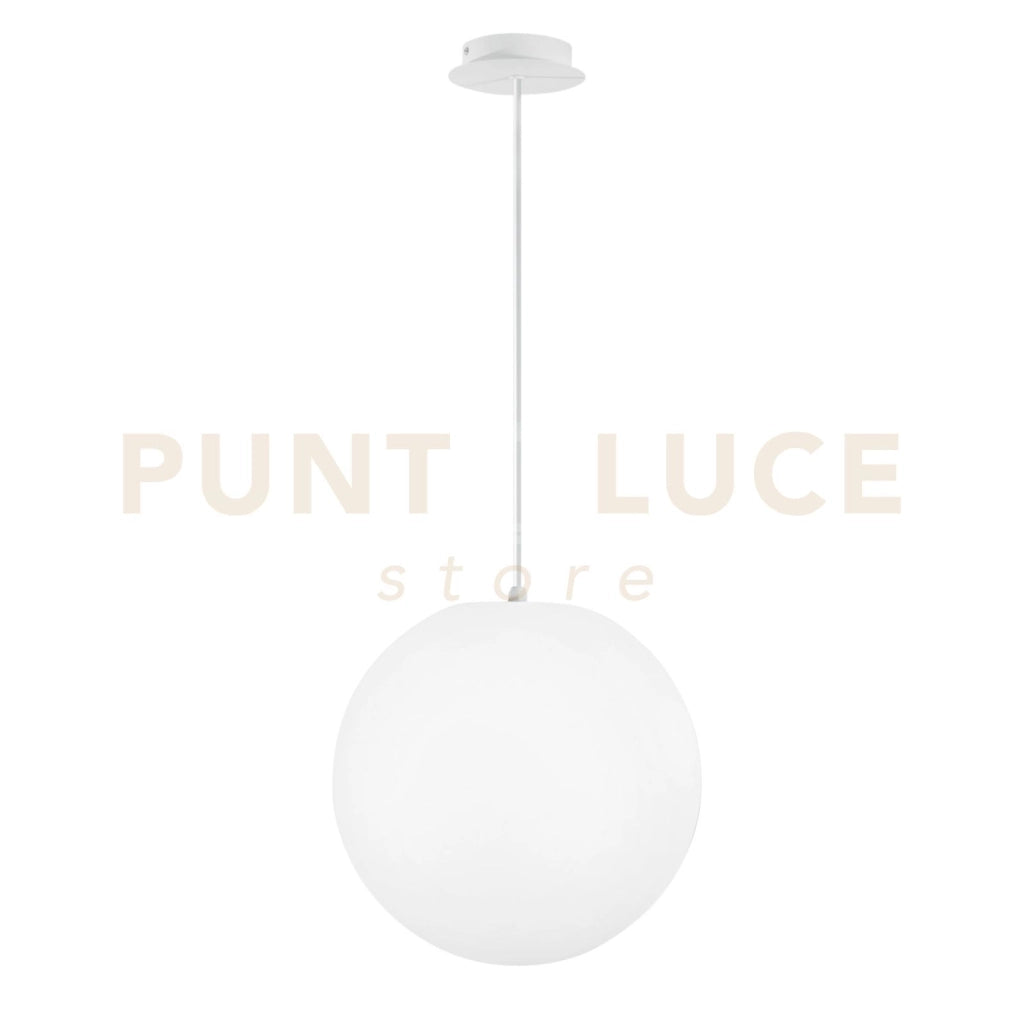 SOSPENSIONE DA GIARDINO GECO SFERA BIANCA 1 LUCE ATTACCO E27 IP44 40X150CM