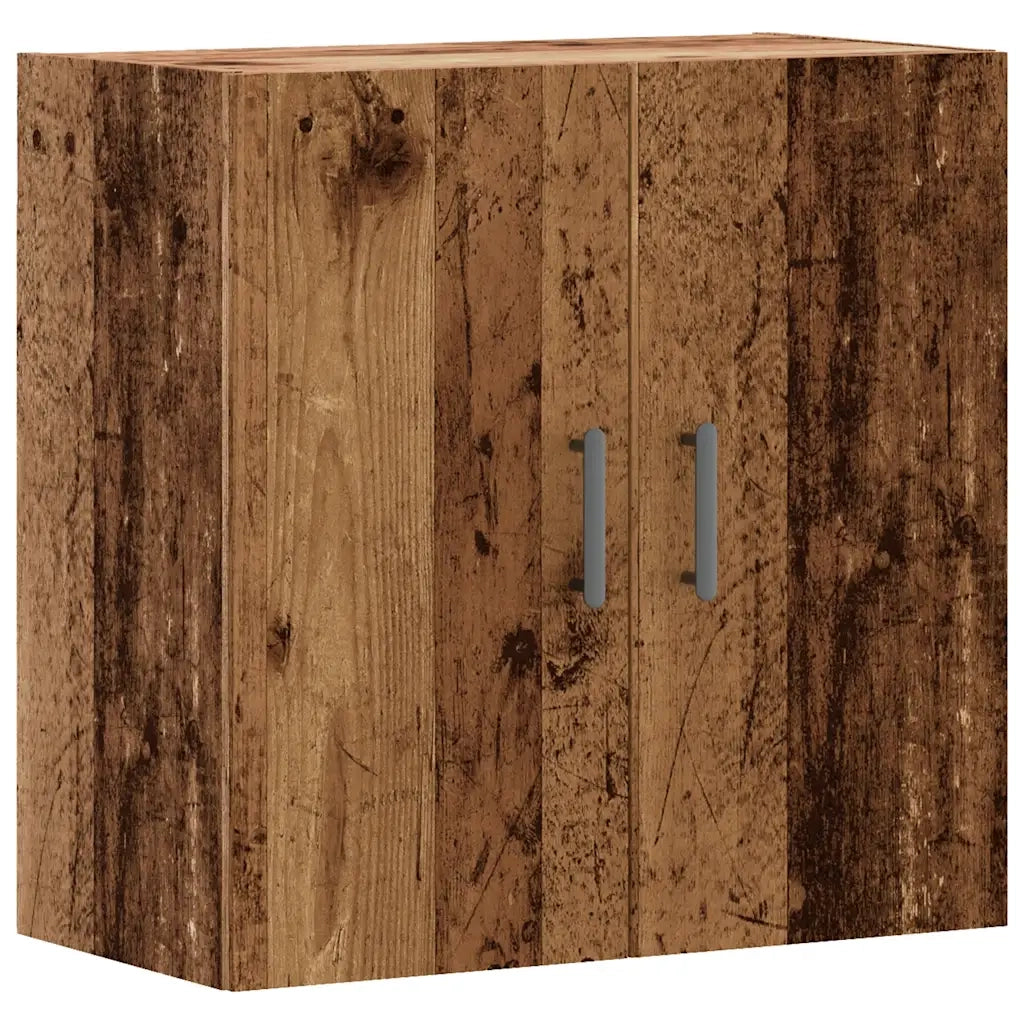 Armadietto a Muro Legno Vecchio 60x31x60 cm in Truciolato
