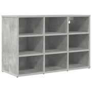 Scarpiera | Mobile per scarpe Grigio cemento 77,5 x 30 x 51 cm