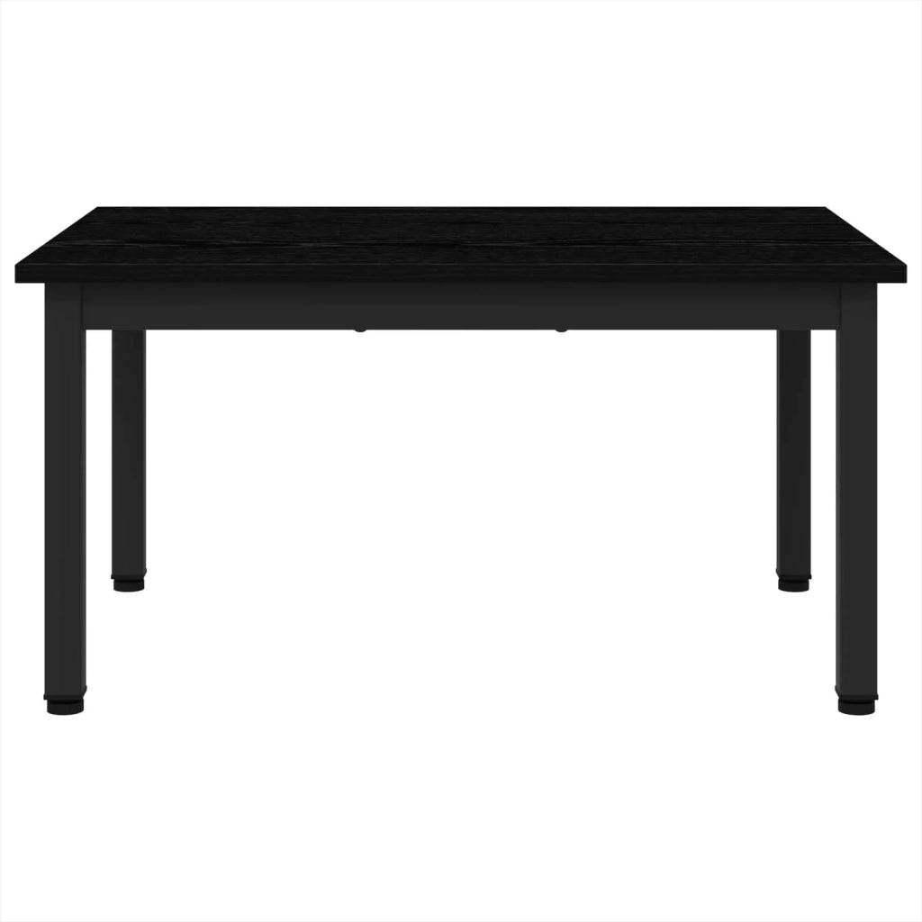 Tavolino da salotto Rovere Nero 70 x 50 x 36 cm 892566