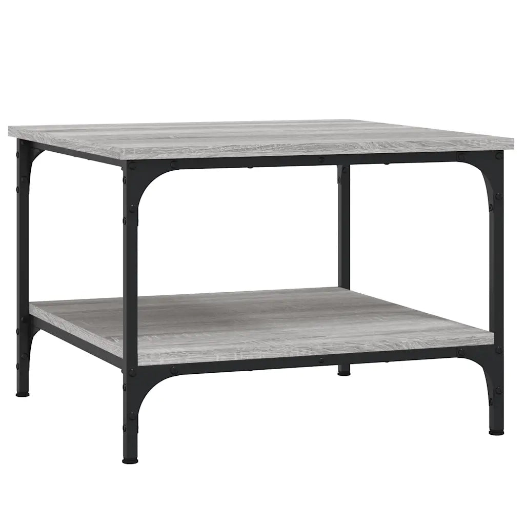 Tavolino da Salotto Grigio Sonoma 55x55x40 cm Legno Multistratocod mxl 118857