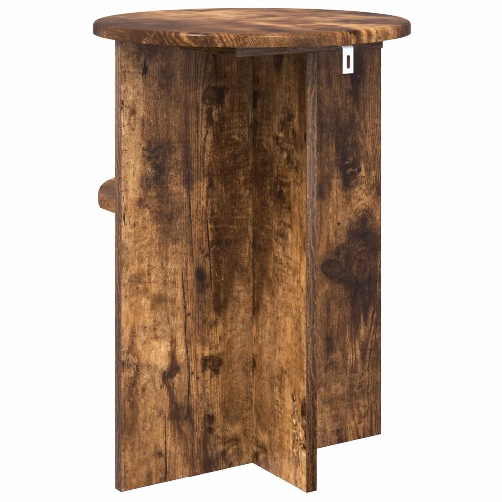 Tavolo laterale | Tavolino Rovere Fumo ? 39,5 x 55 cm Legno ingegnerizzato